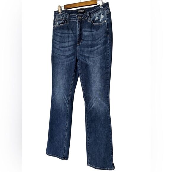 Judy Blue One For You, Me, And Her. High Rise Slim Bootcut. - Picture 1 of 12